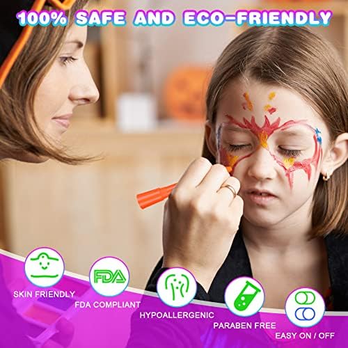 Vue 5 de Aoowu Peinture Fluorescents Uv