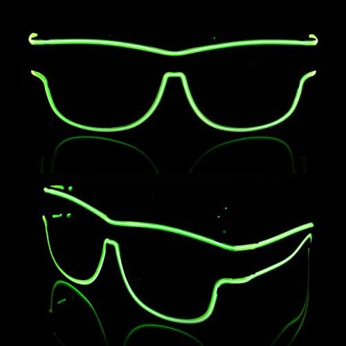 Vue 5 de Lunettes Lumineuses Sans Fil