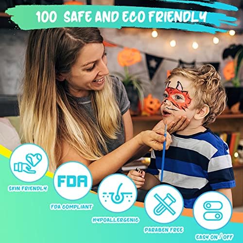 Vue 4 de Uraqt Peinture Corporelle Fluo