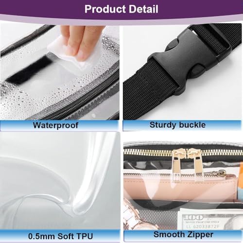 Vue 4 de Sac Transparent La Taille