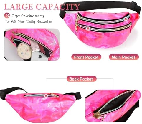 Vue 3 de Pack Sac Banane Femme