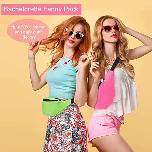 Vue 3 de Sac Banane Fluo Lumineux