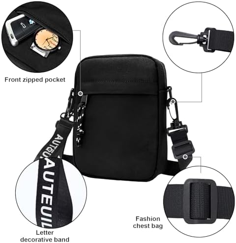 Vue 2 de Petite Sacoche Bandouliere Homme