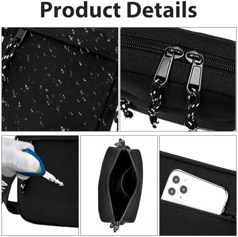 Vue 3 de Petite Sacoche Bandouliere Homme