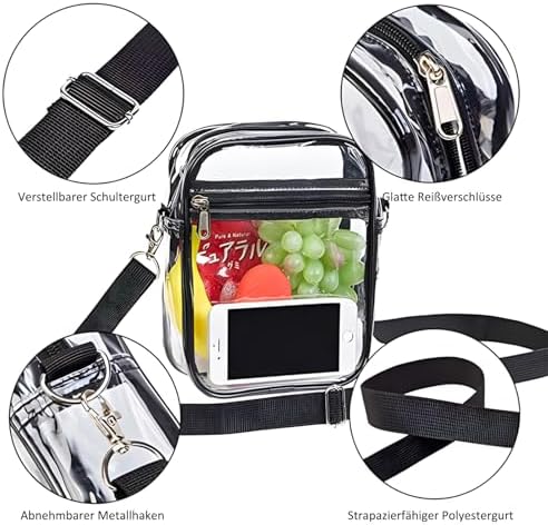 Vue 4 de Sac Transparent Sac