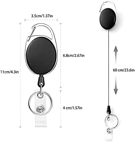 Vue 2 de Porte Badge Enrouleur Pieces