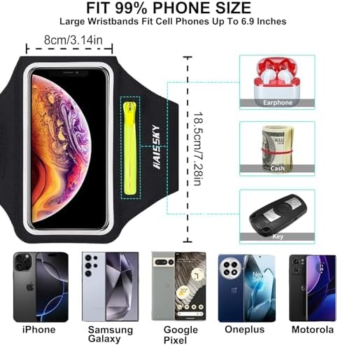 Vue 3 de Brassard De Sport Universel