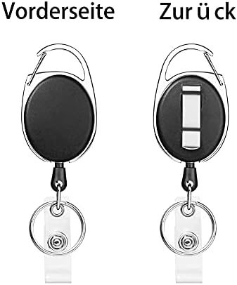 Vue 4 de Porte Badge Enrouleur Pieces