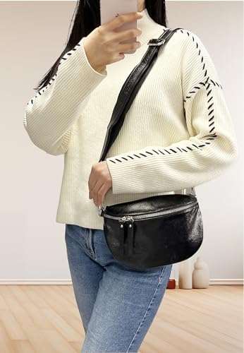 Vue 3 de Sac Banane Bandouliere Femme