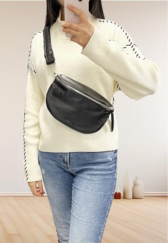 Vue 4 de Sac Banane Bandouliere Femme