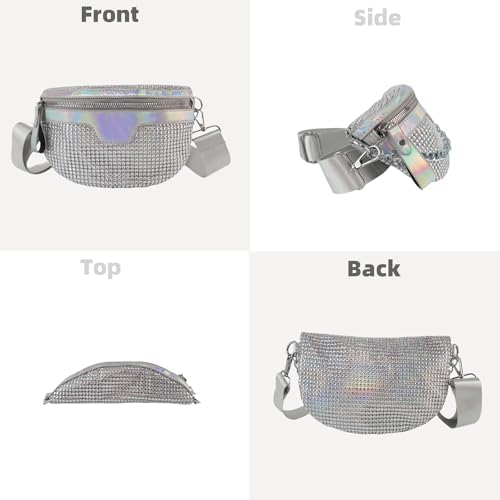 Vue 4 de Sac Banane Paillettes