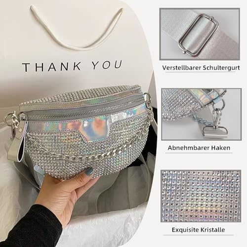 Vue 5 de Sac Banane Paillettes