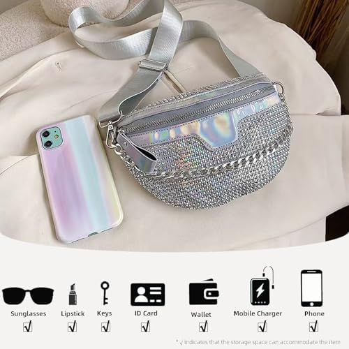 Vue 6 de Sac Banane Paillettes