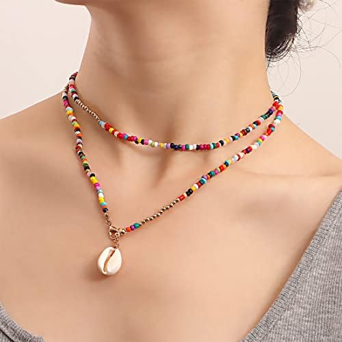 Vue 6 de Collier Boheme Coquillage