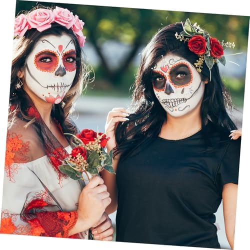 Vue 4 de Popetpop Feuilles Autocollants Visage