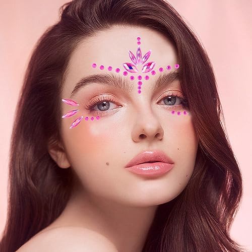 Vue 5 de Bijoux Autocollant Visage