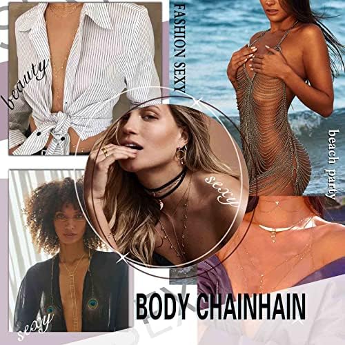 Vue 7 de Strass Chaine De Taille