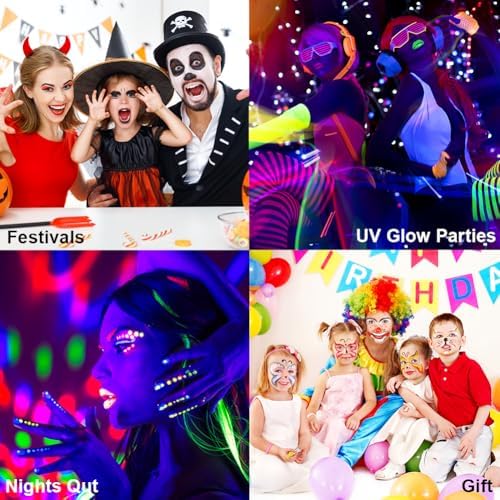 Vue 7 de Uraqt Pcs Peinture Corporelle