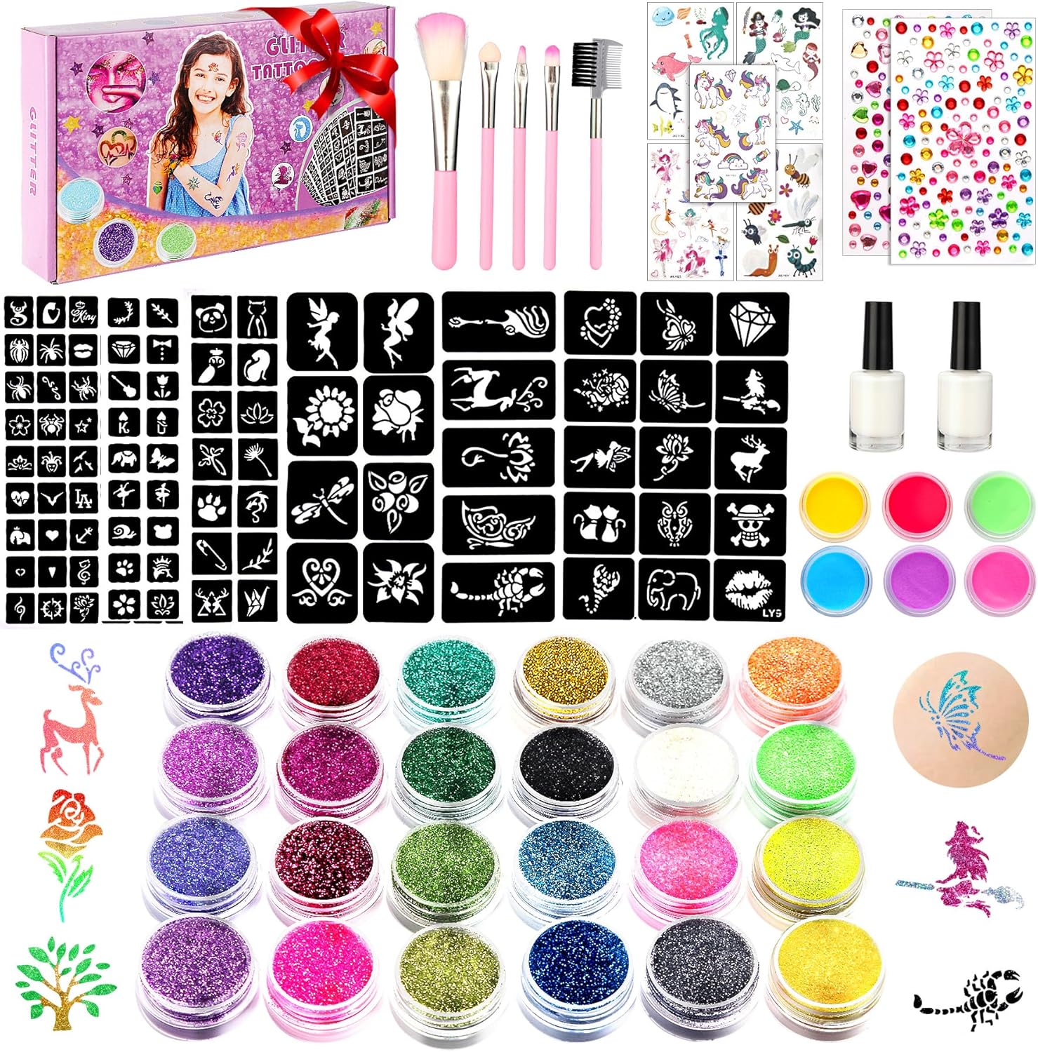 Wecute Kit Tatouage Éphémère