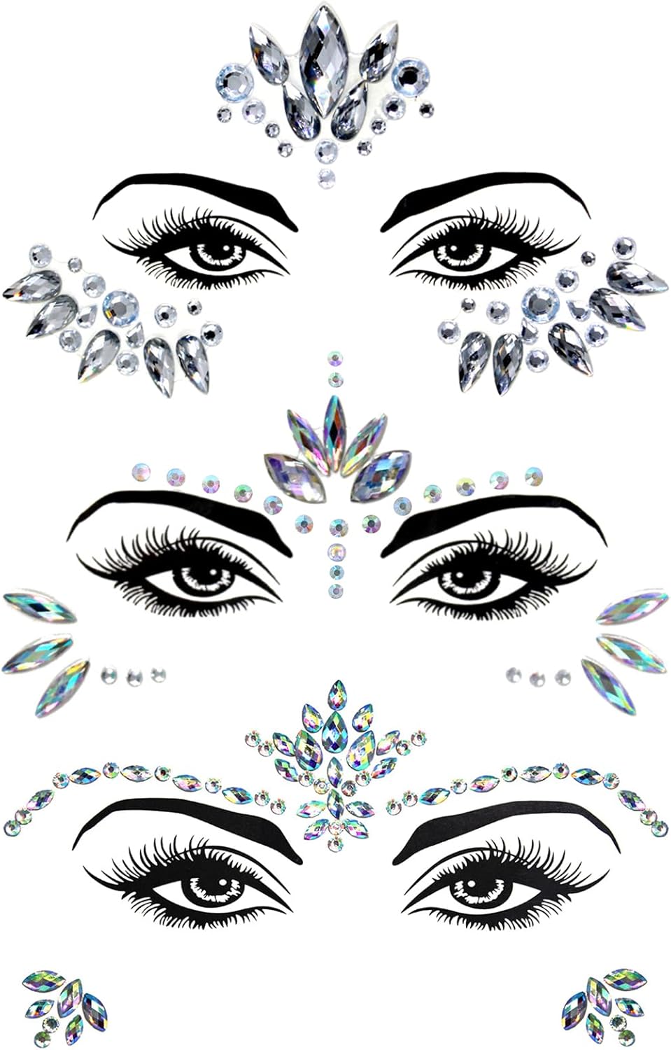 Sularpek Ensembles Strass Autocollant