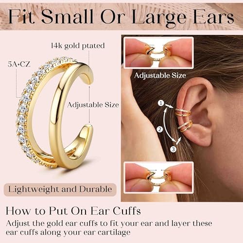 Vue 4 de Faux Percing Oreille