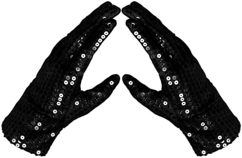 Vue 7 de Gants Paillettes Pour