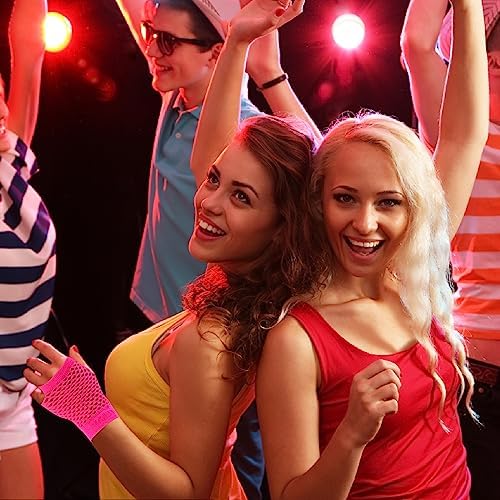 Vue 6 de Paires Gants Resille Neon