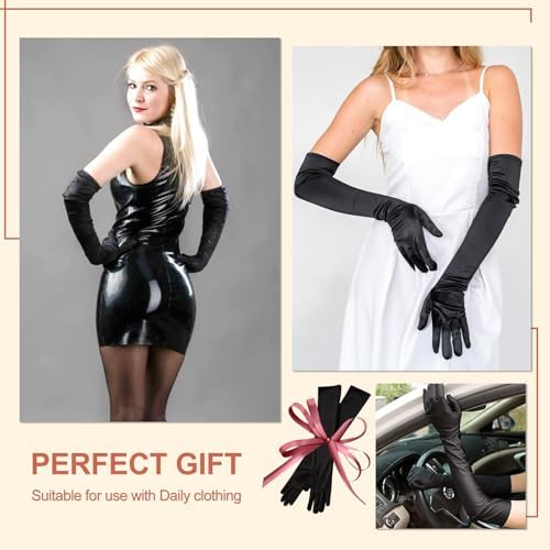 Vue 6 de Gants Longs Femme Gant