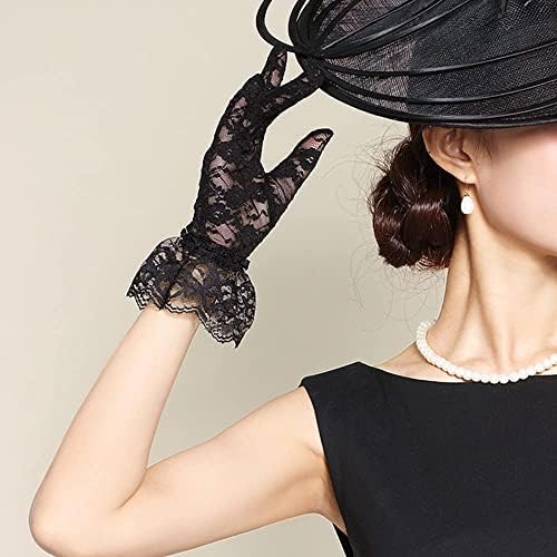 Vue 7 de Gants En Dentelle Courts