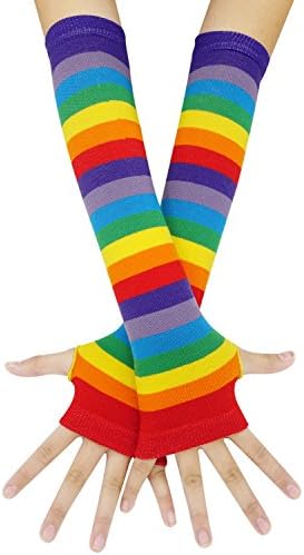 Vue 4 de Manchettesmitaines Gants Longs Style