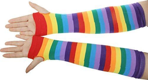 Vue 5 de Manchettesmitaines Gants Longs Style