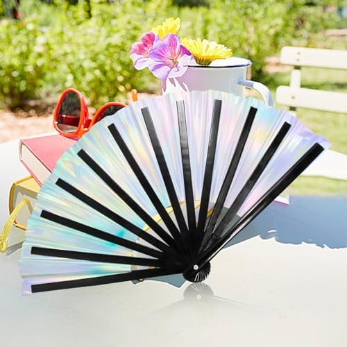 Vue 4 de Eventail Main Holographique