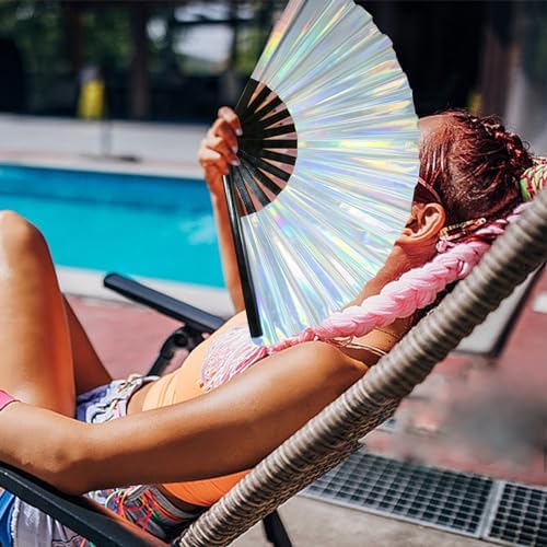 Vue 5 de Eventail Main Holographique