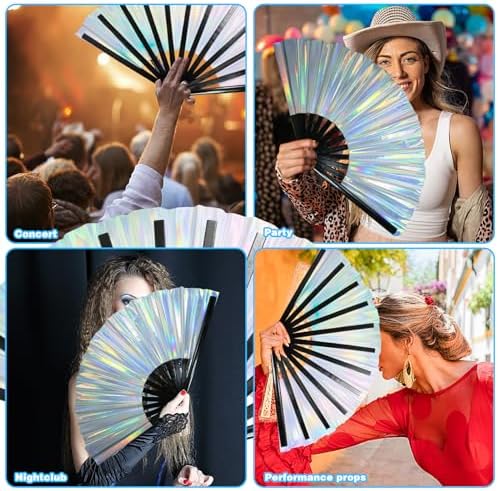 Vue 7 de Eventail Main Holographique