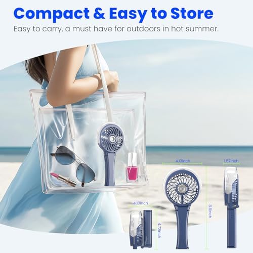 Vue 7 de Handfan Ventilateur Brumisateur Portable