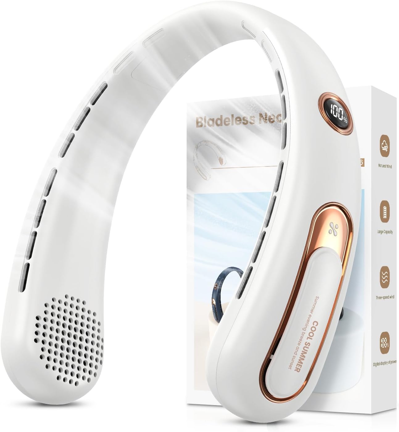 Ventilateur De Cou Portable