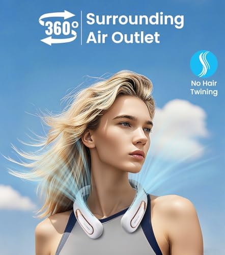 Vue 2 de Ventilateur De Cou Portable