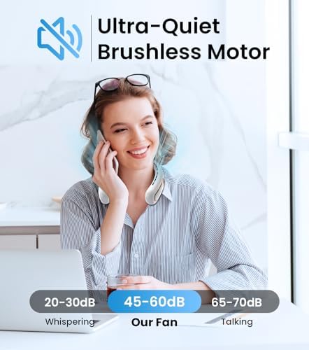 Vue 5 de Ventilateur De Cou Portable