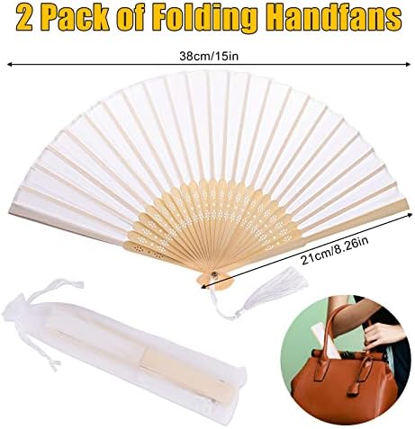 Vue 2 de Pieces Eventails Pliants Avec