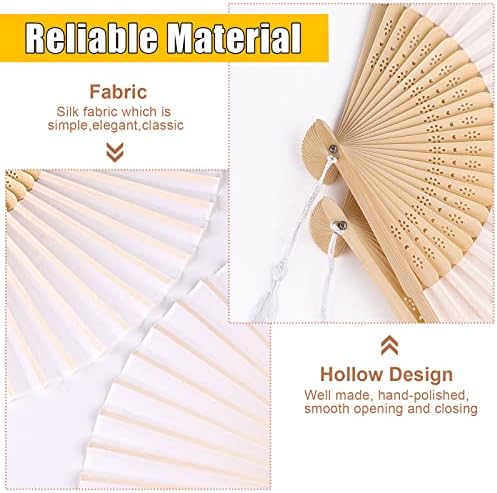 Vue 3 de Pieces Eventails Pliants Avec