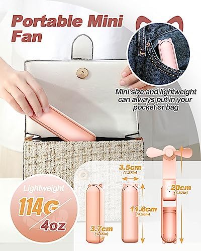 Vue 5 de Ventilateur Portable Recharge Usb