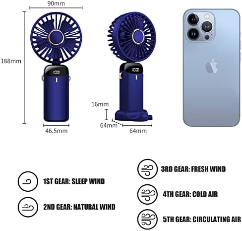 Vue 4 de Jsdoin Mini Ventilateur