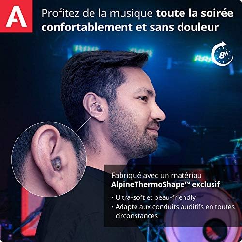 Vue 5 de Alpine Musicsafe Bouchons Doreilles