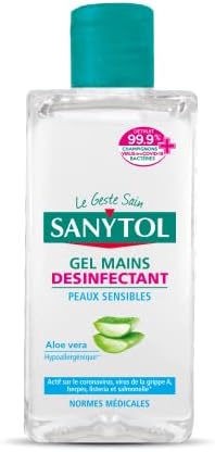 Vue 2 de Sanytol Gel Mains Desinfectant