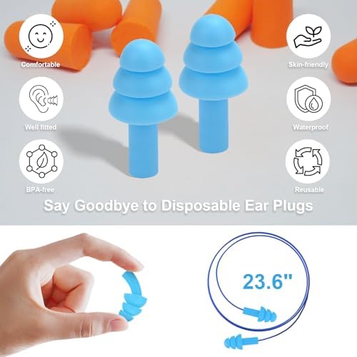 Vue 5 de Lot De Bouchons Doreille