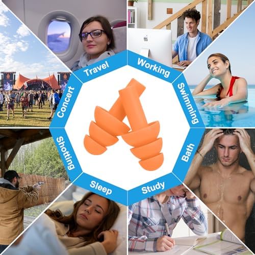 Vue 6 de Lot De Bouchons Doreille