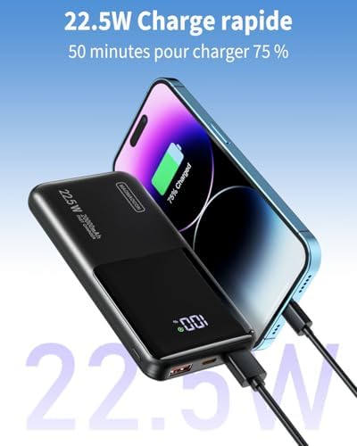 Vue 2 de Batterie Externe Mah