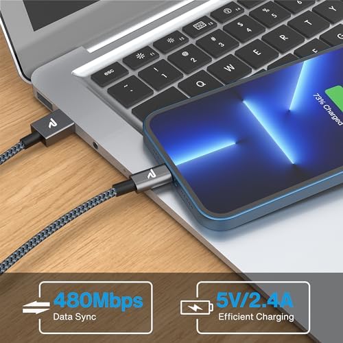 Vue 5 de Rampow Cable Iphone Cmft