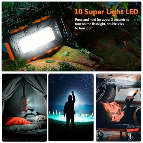 Vue 5 de Batterie Externe Solaire Mah