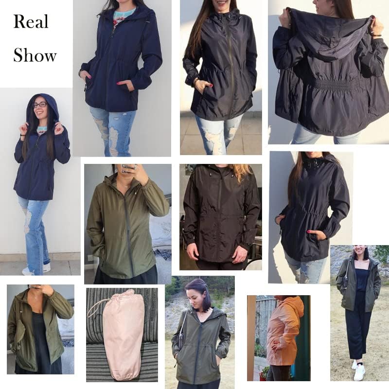 Vue 4 de Impermeable Pour Femmes Veste